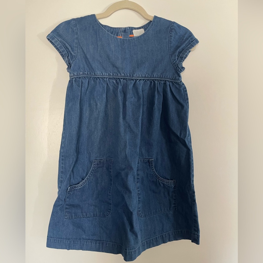 Mini Boden Denim Casual Kids Dress